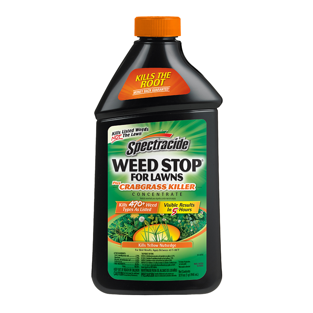 Spectracide weed store stop for lawns